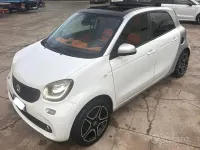 Usata Smart ForFour Prime 71 CV (52 kW) 2015 Bianco Utilitaria