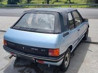 Usata Peugeot 205 49 CV (36 kW) 1986 Blu/azzurro Cabrio