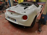 Usata Alfa Romeo 4C Spider 241 CV (177 kW) 2016 Bianco Cabrio