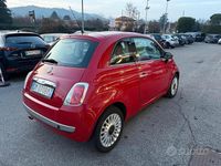 Usata Fiat 500 Lounge 69 CV (50 kW) 2007 Rosso Berlina