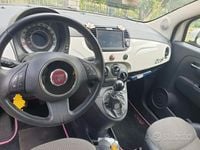 Usata Fiat 500 69 CV (50 kW) 2012 Bianco Cabrio