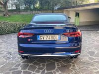 Usata Audi S5 Cabriolet S-Line 354 CV (260 kW) 2017 Blu Cabrio