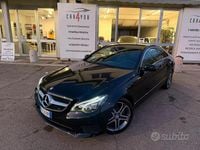 Usata Mercedes E350 252 CV (185 kW) 2013 Nero Coupé