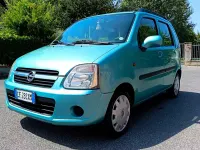 Usata Opel Agila Club 69 CV (50 kW) 2003 Blu Monovolume