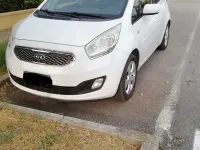 Usata Kia Venga 90 CV (66 kW) 2011 Bianco Utilitaria