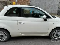 Usata Fiat 500 Lounge 95 CV (69 kW) 2013 Bianco Utilitaria