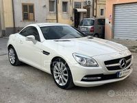 Usata Mercedes SLK200 184 CV (135 kW) 2012 Bianco Cabrio