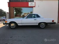 Usata Mercedes SL500 231 CV (169 kW) 1988 Bianco pastello Cabrio