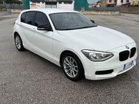 Usata BMW 114 95 CV (69 kW) 2012 Bianco Utilitaria