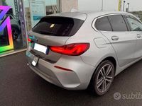 Usata BMW 116 Sport Line 116 CV (85 kW) 2021 Argento Utilitaria