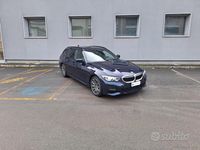 Usata BMW 320e M Sport 190 CV (139 kW) 2020 Blu Station wagon
