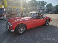 Usata MG MGA 1950 Rosso Cabrio