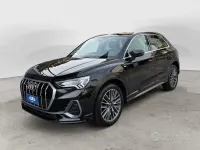 Usata Audi Q3 S-Line 150 CV (110 kW) 2023 Nero metallizzato SUV