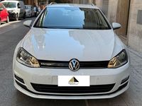 Usata VW Golf VII 110 CV (80 kW) 2017 Bianco Station wagon