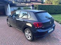 Usata VW Polo Comfortline 75 CV (55 kW) 2018 Nero Utilitaria