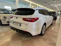 Usata Kia Optima GT-Line 141 CV (103 kW) 2017 Bianco perlato Station wagon