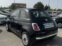 Usata Fiat 500 Lounge 69 CV (50 kW) 2009 Nero Cabrio