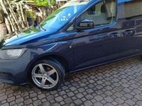 Usata VW Caddy 102 CV (75 kW) 2021 Blu/azzurro Monovolume