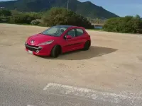Usata Peugeot 207 90 CV (66 kW) 2007 Rosso Berlina