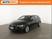 Usata Audi A3 190 CV (139 kW) 2017 Nero Berlina
