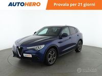 Usata Alfa Romeo Stelvio 210 CV (154 kW) 2018 Blu SUV