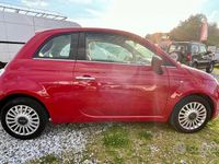 Usata Fiat 500 Lounge 69 CV (50 kW) 2009 Rosso Cabrio