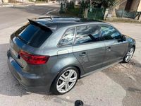 Usata Audi A3 S-Line 184 CV (135 kW) 2013 Grigio Berlina