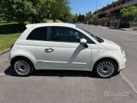 Usata Fiat 500C 85 CV (62 kW) 2011 Bianco Cabrio