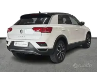 Usata VW T-Roc Advance 116 CV (85 kW) 2019 Bianca SUV