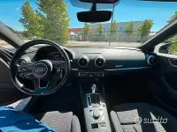 Usata Audi A3 S-Line 116 CV (85 kW) 2019 Nero Berlina
