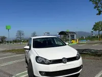 Usata VW Golf VI 105 CV (77 kW) 2010 Bianco Berlina