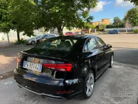 Usata Audi A3 S-Line 116 CV (85 kW) 2019 Nero Berlina