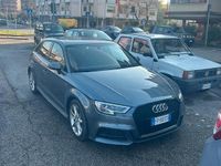 Usata Audi A3 S-Line 116 CV (85 kW) 2018 Grigio Berlina