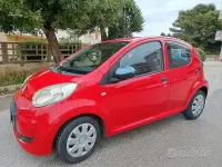 Usata Citroën C1 68 CV (50 kW) 2009 Rosso Utilitaria