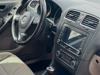 Usata VW Golf VI 110 CV (80 kW) 2009 Nero Utilitaria