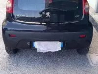 Usata Peugeot 107 68 CV (50 kW) 2007 Nero Utilitaria