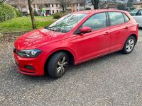 Usata VW Polo Comfortline 65 CV (47 kW) 2018 Rosso Utilitaria