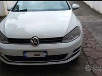 Usata VW Golf VII 110 CV (80 kW) 2013 Bianco Berlina
