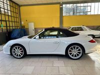 Usata Porsche 911 Carrera 4S Cabriolet 385 CV (283 kW) 2009 Bianco Cabrio