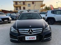 Usata Mercedes C200 Avantgarde 200 CV (147 kW) 2012 Nero Berlina