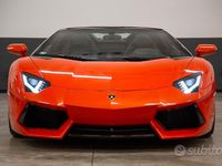 Usata Lamborghini Aventador 700 CV (514 kW) 2015 Arancione Cabrio
