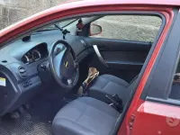Usata Chevrolet Aveo 84 CV (61 kW) 2009 Rosso Berlina