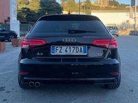 Usata Audi A3 Sport 184 CV (135 kW) 2018 Nero Berlina
