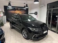 Usata VW Tiguan R-line 150 CV (110 kW) 2021 Nero SUV