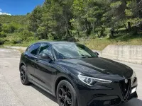 Usata Alfa Romeo Stelvio Sprint 160 CV (117 kW) 2020 Nero SUV