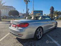 Usata BMW 420 Sport Line 2015 Grigio Cabrio