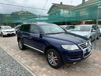 Usata VW Touareg 240 CV (176 kW) 2008 Blu SUV