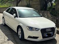 Usata Audi A3 Attraction 105 CV (77 kW) 2014 Bianco Berlina
