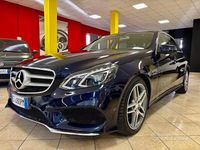 Usata Mercedes E350 Premium 252 CV (185 kW) 2014 Blu Berlina