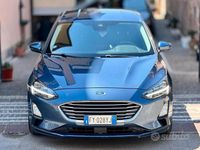 Usata Ford Focus Vignale 150 CV (110 kW) 2019 Blu Berlina